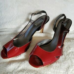 Tribeca Kenneth Cole Ombre Slingback Heels
